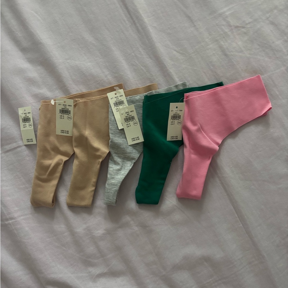 Bundle of Five Aerie Seamless Underwear